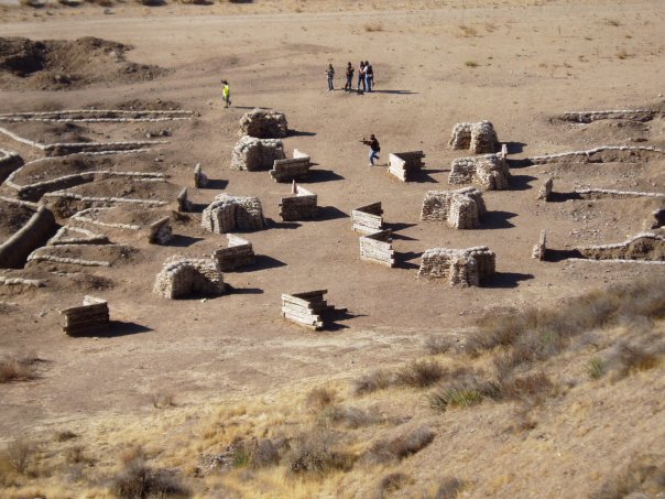 No Man's Land on the WWI (World War I) Trench Course at Paintball USA