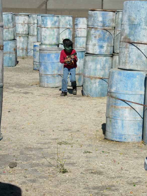 Young Player sneaks through The Crucible at TAG Paintball