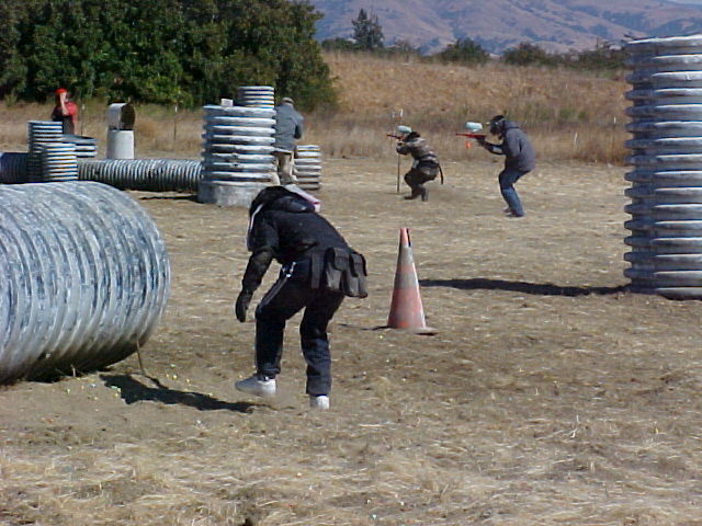 Hyper Pipe course at TAG Paintball