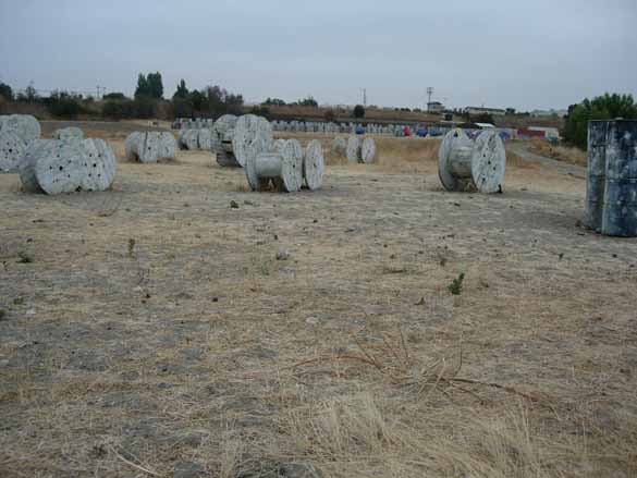 Spools Course at TAG Paintball