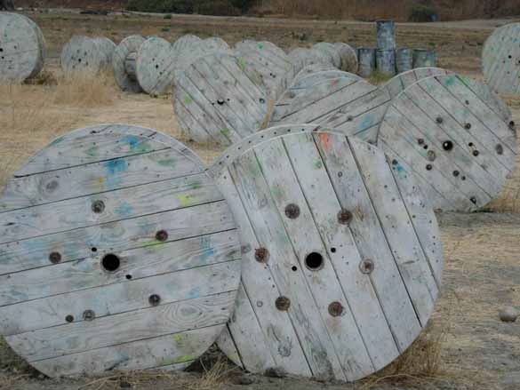 Spools Course at TAG Paintball