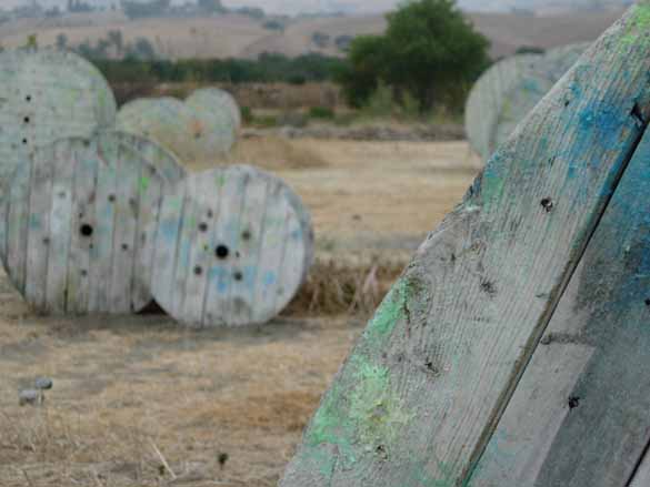 Spool Field at TAG Paintball