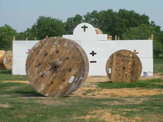 The Alamo at Splatterhouse Paintball Field